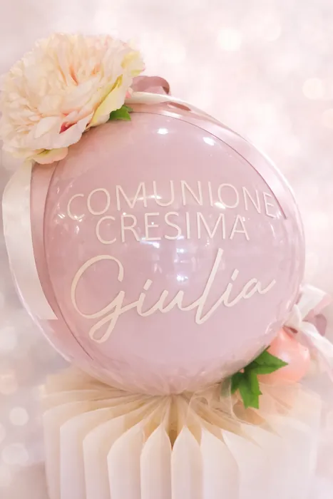 Allestimento palloncini per comunione - Punto Feste Padova